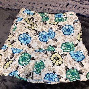 PRINT MINI SKIRT